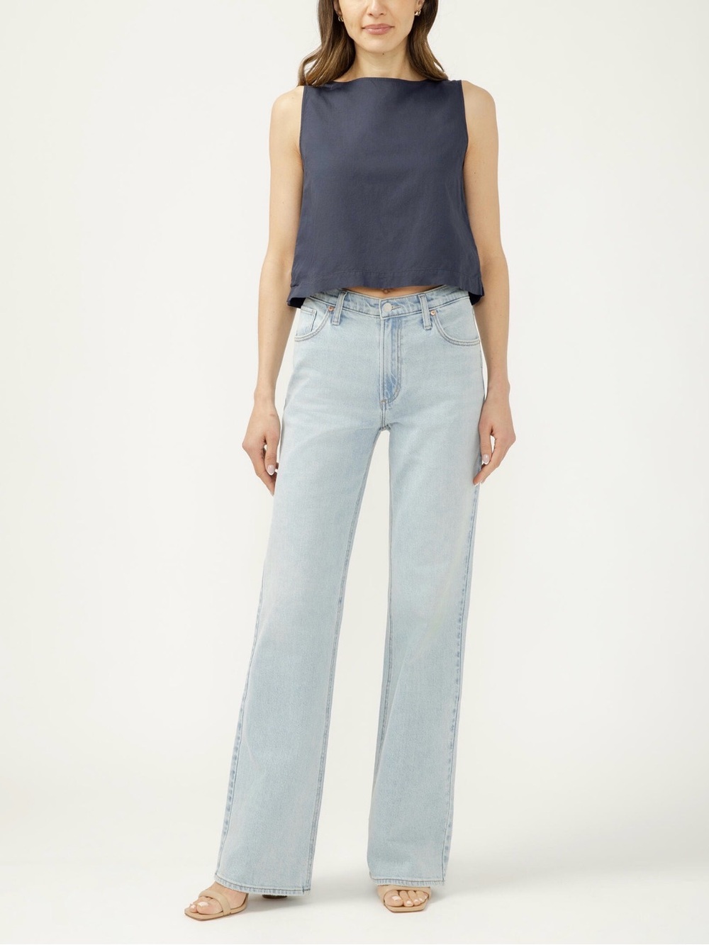 silver jeans baggy bootcut jeans